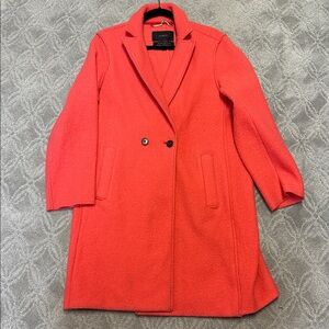 J.Crew Italian Boiled Wool Coat. Size 10.